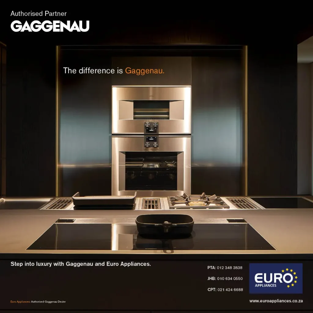 Gaggenau ovens and Euro Appliances - step into luxury